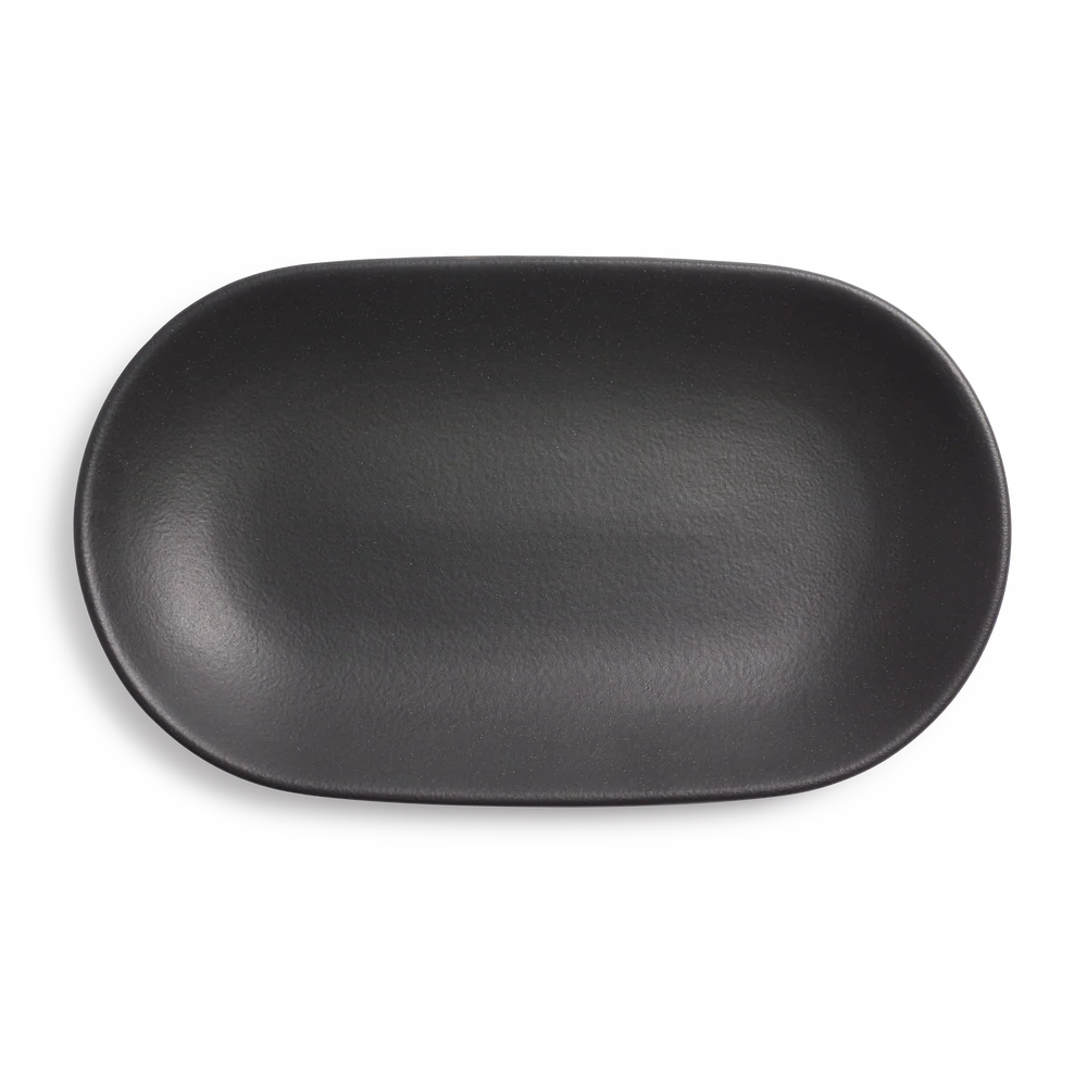 Modern Stoneware Oval Platter